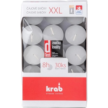 KRAB BRNO, s. r. o KRAB BRNO, s. r. o. Чаени свещи RAL 30 бр. , в кутия