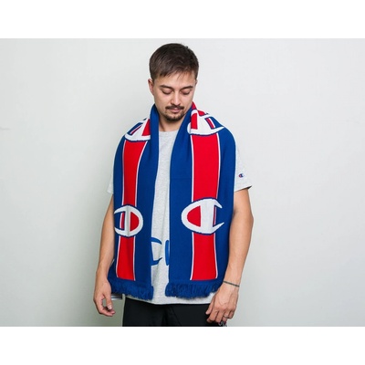 Šála Champion Knitted Scarf Royal Blue/White/Red