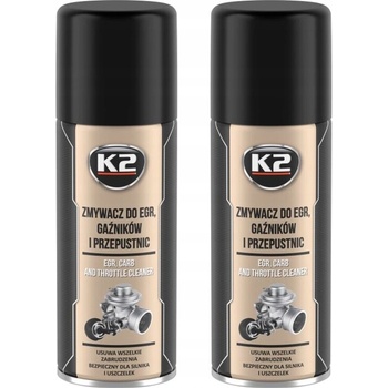 K2 ČISTIČ VENTILŮ, KARBURÁTORŮ A VSTŘIKOVAČŮ 400 ml