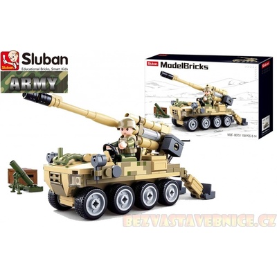 Sluban B0751 Mobilní kanón 8x8 s pozemním minometem