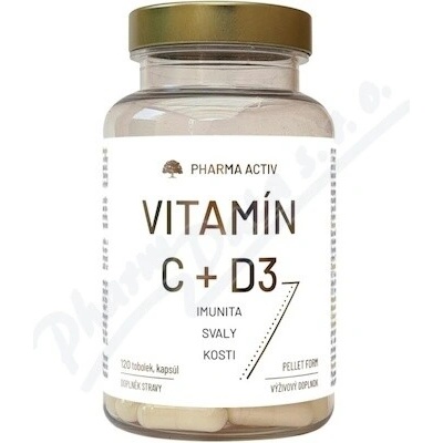 Vitamín C + D3 120 tabliet
