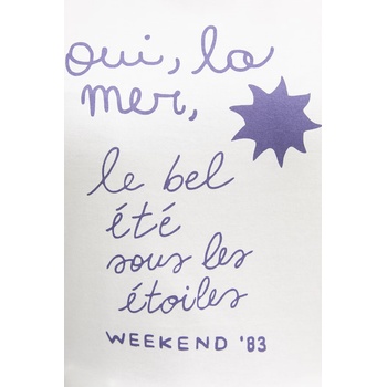 Weekend Max Mara Памучна тениска Weekend Max Mara PANTERA (2615971032600)