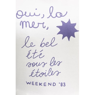 Weekend Max Mara Памучна тениска Weekend Max Mara PANTERA (2615971032600)