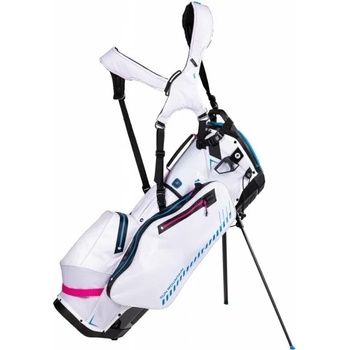 Sun Mountain Sport Fast 1 Stand Bag White/Cobalt/Pink Чантa за голф