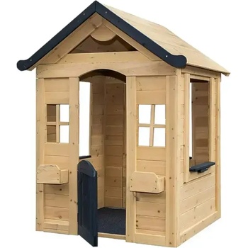 Image 1 of Детска Дървена Къща, Black Edition