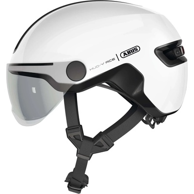ABUS Каска за велосипед ABUS Hud-Y Ace Bike helmet - Shiny White - размер M 54-58 cm (851-1360-1212)