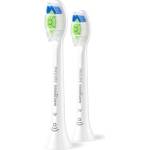 Philips Глава за четка W2 Optimal White Philips Sonicare HX6062/87, бял, 2 броя (Optimal White)