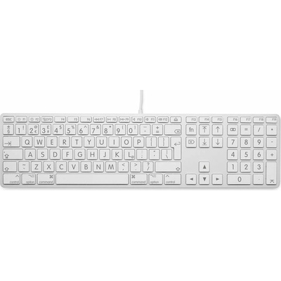 LMP Large Font Wired USB Keyboard for Mac 110 keys 24209