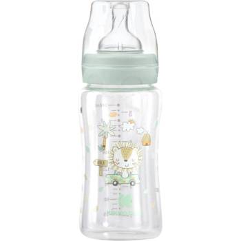 KikkaBoo Шише стъклено 240мл Jungle King Mint (kikka-31302020122)