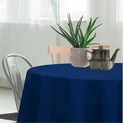 Mondo Obrus okrúhly Standard Ø 140cm tmavomodrý Modrá Kruh Ø 140cm