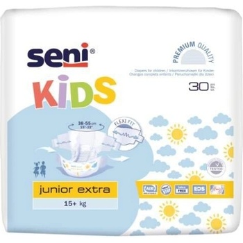 Seni Kids Junior Extra kalh.absorpční 16-30 kg 30 ks