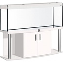 Diversa Comfort LED akvarijní set vypouklý hliník bílý 375 l