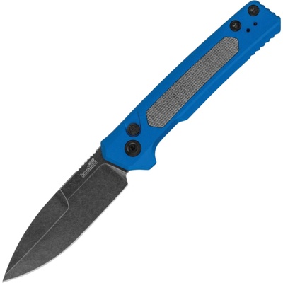 Kershaw AUTO LAUNCH 22 ALUM BLU/MAGNACUT BW Button Lock K-7205BLUBW