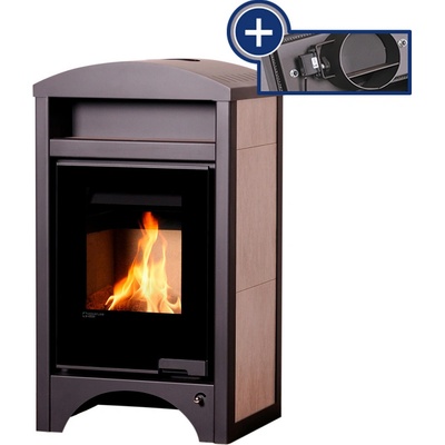 HS Flamingo Aquaflam Vario Barma 11/7 kW TV bielený Dub elektronická regulácia