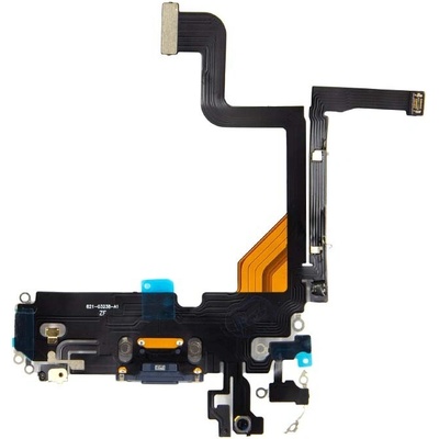 Flex kábel nabíjania iPhone 13 Pro - nabíjací konektor, mikrofón Farba: Modrá