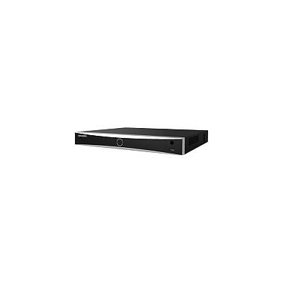 Hikvision 32-ch 1U K Series AcuSense 4K NVR, Up to 32-ch IP camera inputs, Up to 12 MP (12x1080p/2x12MP), H. 265+, 2 SATA HDD up to 10TB each, 2 USB, Video input: HDMI 4K, VGA 1080p, 12Vdc, 3.3 A (DS-7632NXI-K2)