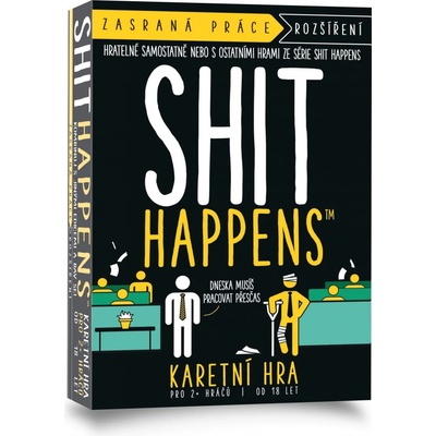 Asmodee Shit Happens: Zasraná práce