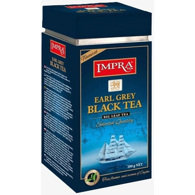 Impra Tea Earl Grey Black Tea Big Leaf – sypaný černý čaj 200 g