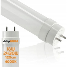 BRG LED trubica Milio T8 18W 120cm vysoká svietivosť 2550lm neutrálna biela