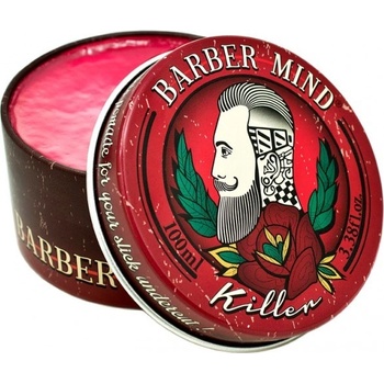 Barbermind Barber Mind pomáda na vlasy Red Killer silně tužící 100 ml