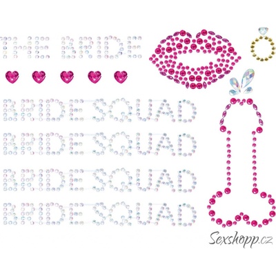 Bride Squad Body Jewels šperky na telo