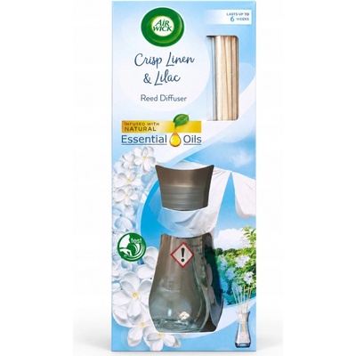 Air Wick Crisp Linen & Lilac vonné tyčinky 42 ml