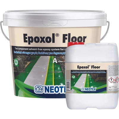 NEOTEX Epoxol Floor - epoxidový samonivelačný poter pre potravinárstvo Balenie: 13,5 kg, Farba: RAL 7040