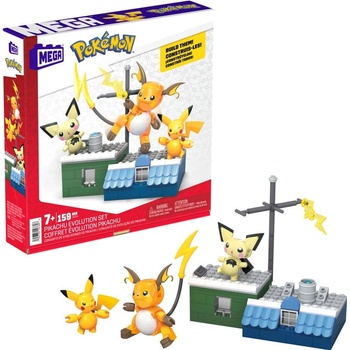 Mega Pokémon Pikachu Evolution Set
