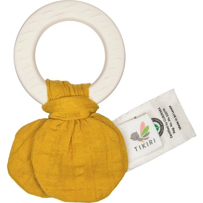 Tikiri Safari z přírodního kaučuku a bio bavlny Mustard