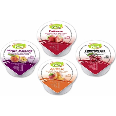 Vera Gurmet Džem porce LIGHT mix 100 x 20 g