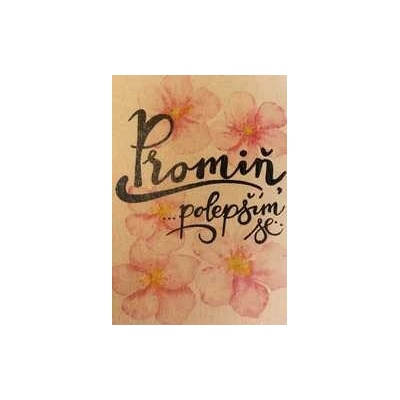 Prajeme BeBechy - recyklovaný papier - Prepáč