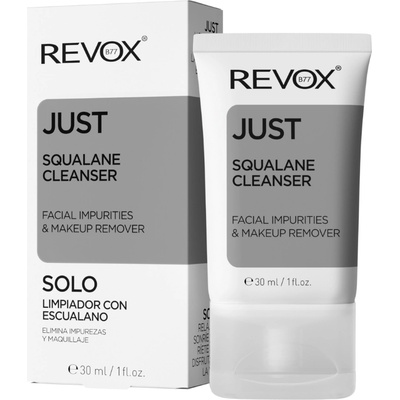 Revox Cosmetics REVOX B77 Just Squalane Cleanser - Facial Impurities & Makeup Remover Почистващ крем дамски 30ml