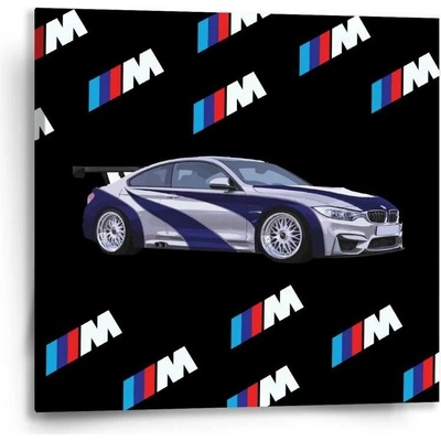 Sablio Obraz MPERFORMANCE sportovní auto - 50x50 cm