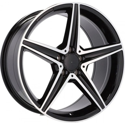 RACING LINE B5052 7,5x18 5x112 ET44 black polished