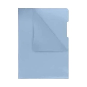 DONAU Dust jacket DONAU type L, PP, A4, crystal, 180micr. , blue