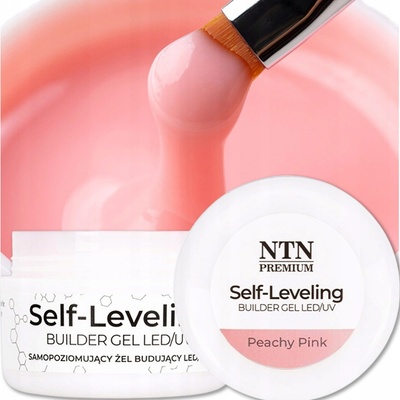 Ntn Premium Limited Edition stavební samonivelační tvrzený gel peachy pink 30g
