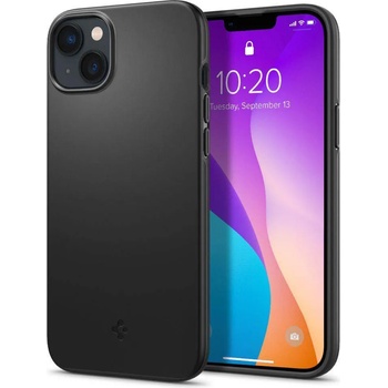 Image 1 of Spigen Thin Fit Case - качествен тънък матиран кейс за iPhone 14 Plus (черен)