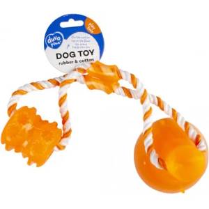 Duvoplus Tug'n chew - играчка за дърпане с вакуум, 40 х 10 х 10 см, 1 брой, Белгия - 12425
