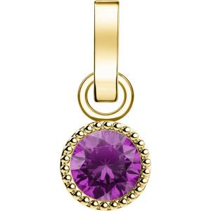 Rosefield висулка златен цвят Birthstone февруари цвят Rosefield | Lilav | ЖЕНИ | ЕДИН РАЗМЕР