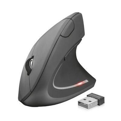 Trust Verto Wireless Ergonomic Mouse / Bezdrátová ergonomická myš / 1600DPI / 2.4 GHz / Nano USB (22879-T)
