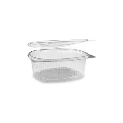 Plastová miska průhledná s víčkem 2000 ml (PET( (50 ks)