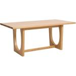 Unique Furniture Сгъваема трапезна маса от декор от дъб 95x180 cm Flow - Unique Furniture (53960000)