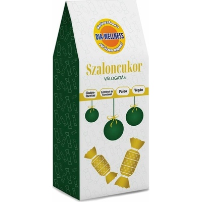 Dia Wellness Salónky bez cukru, so sladidlom, bez lepku, paleo, vegánske mix 4 príchute 250 g