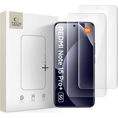 Tech-Protect Протектор с UV Лепило за Xiaomi Poco M8 Pro, Tech-Protect UV 5D Glass 2бр. , Прозрачен (5906302352821)