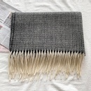 Šál Eliss sivá čierna KP11954