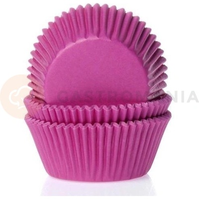 House of Marie Košíčky na cupcakerůžová HM0060 růžová průměr 5 cm 50 ks