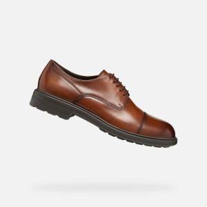 GEOX Кафява мъжка официална обувка Geox Walk Pleasure B Geox | Kafyav | МЪЖЕ | 41 - zoot - 327,39 лв