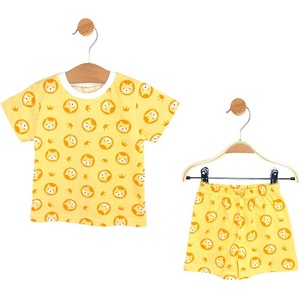 Rainy Бебешка пижама с къс ръкав Rainy - Лъвчета, 74 cm, 6-9 м (619001) - baby