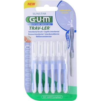 Sunstar Trav-Ler Interdental четки за междузъбно пространство 0, 6 mm 6 бр