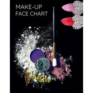 Make-up Face Chart: Schminken auf Papier Gesicht Vorlage für Beauty Vlogger Make up Artists Visagisten Kosmetikerin | Millioncrystalbody, Glitter &. Glamour (ISBN: 9781707230822)